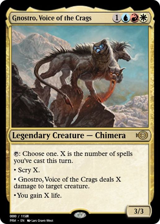 Gnostro, Voice of the Crags in the group Magic the Gathering / Sets / Magic Origins Clash Pack at Proxyprinters.com (46576)