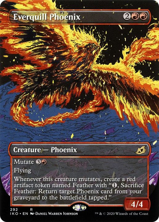 Everquill Phoenix in the group Magic the Gathering / Types / Colors / Red at Proxyprinters.com (46579)