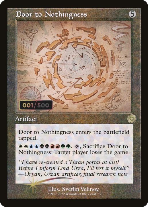 Door to Nothingness in the group Singles at Proxyprinters.com (46587)