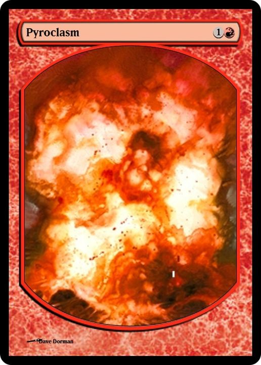 Pyroclasm in the group Magic the Gathering / Types / Colors / Red at Proxyprinters.com (46597)