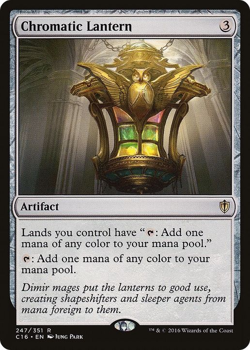 Chromatic Lantern in the group Magic the Gathering / Sets / Commander 2016 at Proxyprinters.com (46610)