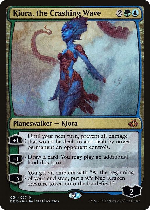 Kiora, the Crashing Wave in the group Magic the Gathering / Sets / Duel Decks: Elspeth vs. Kiora at Proxyprinters.com (4662)