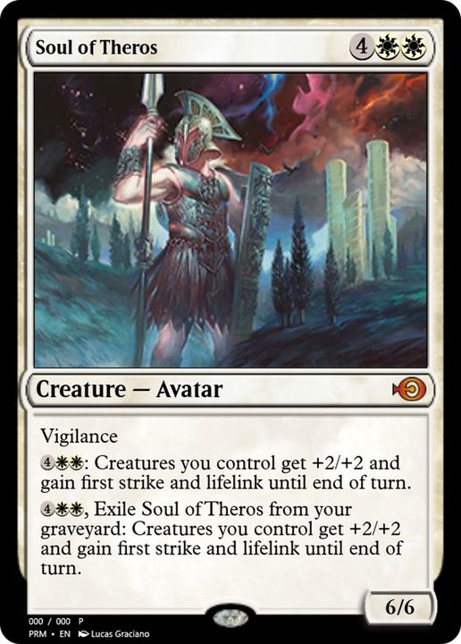 Soul of Theros in the group Magic the Gathering / Types / Colors / White at Proxyprinters.com (46648)