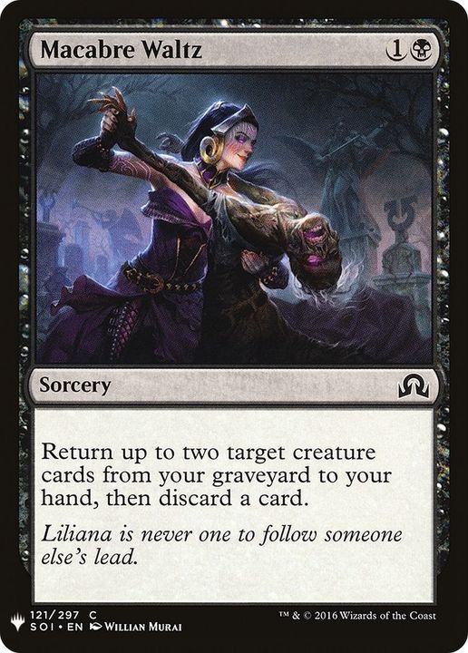 Macabre Waltz in the group Magic the Gathering / Types / Colors / Black at Proxyprinters.com (46675)