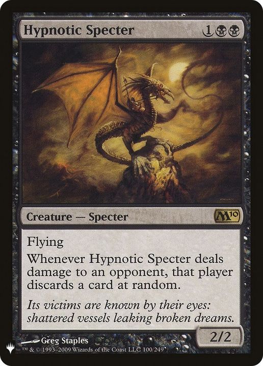 Hypnotic Specter in the group Magic the Gathering / Types / Colors / Black at Proxyprinters.com (46697)