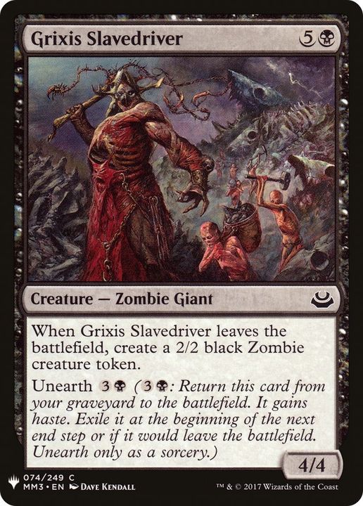 Grixis Slavedriver in the group Singles at Proxyprinters.com (46718)