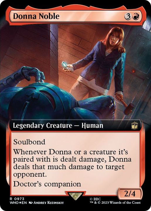 Donna Noble in the group Magic the Gathering / Types / Creatures / Human at Proxyprinters.com (46724)