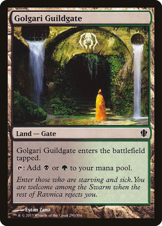 Golgari Guildgate in the group Magic the Gathering / Types / Colors / Colorless at Proxyprinters.com (46758)