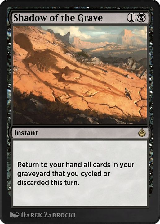 Shadow of the Grave in the group Magic the Gathering / Types / Colors / Black at Proxyprinters.com (46762)