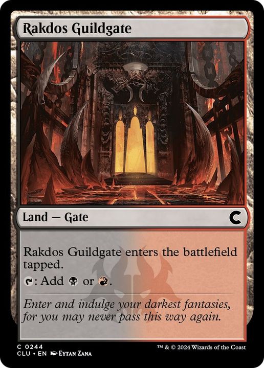 Rakdos Guildgate in the group Magic the Gathering / Types / Colors / Colorless at Proxyprinters.com (46772)