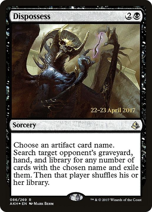 Dispossess in the group Magic the Gathering / Types / Colors / Black at Proxyprinters.com (4678)