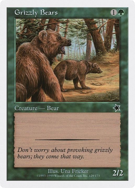 Grizzly Bears in the group Magic the Gathering / Types / Colors / Green at Proxyprinters.com (46794)