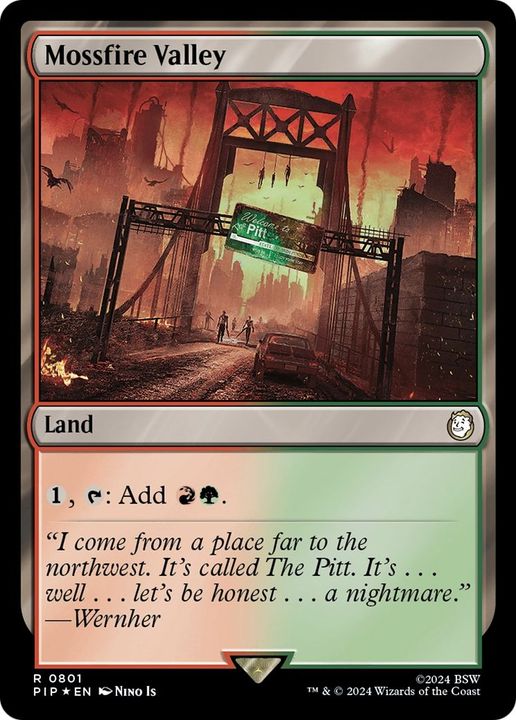 Mossfire Valley in the group Magic the Gathering / Sets / Fallout at Proxyprinters.com (46797)