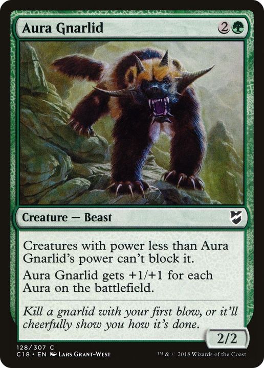 Aura Gnarlid in the group Magic the Gathering / Sets / Commander 2018 at Proxyprinters.com (46818)