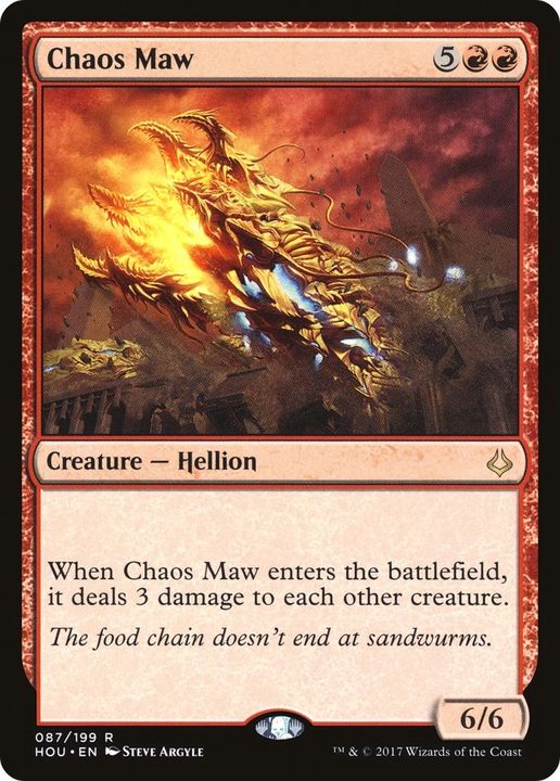 Chaos Maw in the group Magic the Gathering / Sets / Hour of Devastation at Proxyprinters.com (46830)