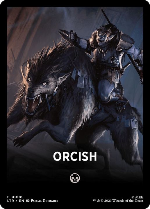 Orcish in the group Magic the Gathering / Sets / Tales of Middle-earth Front Cards at Proxyprinters.com (46833)