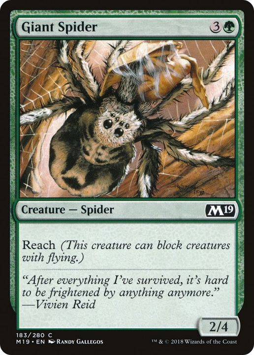 Giant Spider in the group Magic the Gathering / Types / Colors / Green at Proxyprinters.com (46837)