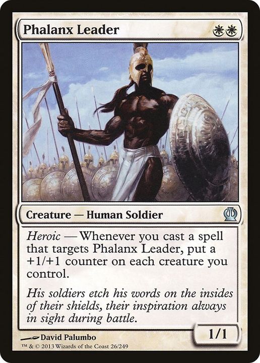 Phalanx Leader in the group Magic the Gathering / Sets / Theros at Proxyprinters.com (4685)