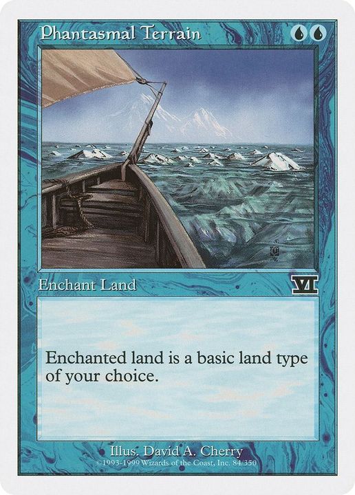 Phantasmal Terrain in the group Magic the Gathering / Types / Colors / Blue at Proxyprinters.com (46854)