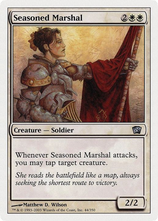 Seasoned Marshal in the group Magic the Gathering / Types / Creatures / Human at Proxyprinters.com (46861)