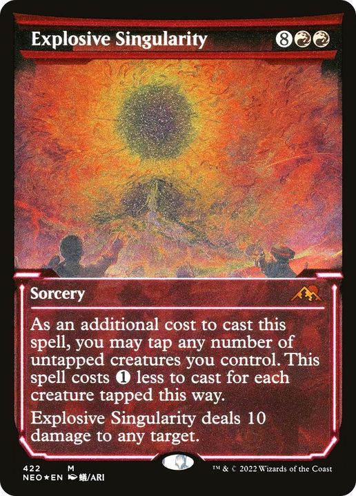 Explosive Singularity in the group Magic the Gathering / Types / Colors / Red at Proxyprinters.com (46862)