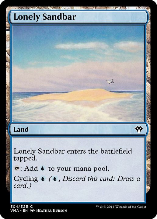 Lonely Sandbar in the group Magic the Gathering / Types / Colors / Colorless at Proxyprinters.com (46870)