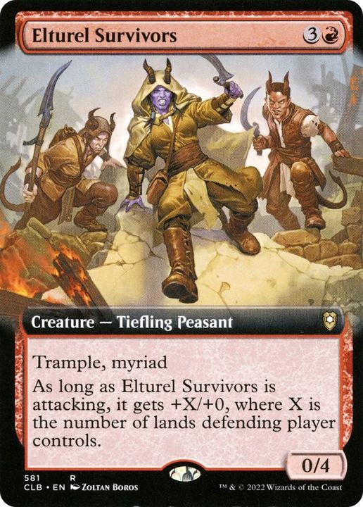 Elturel Survivors in the group Magic the Gathering / Types / Colors / Red at Proxyprinters.com (46889)