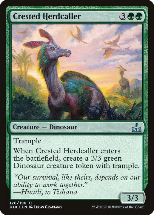 Crested Herdcaller in the group Magic the Gathering / Types / Colors / Green at Proxyprinters.com (46897)