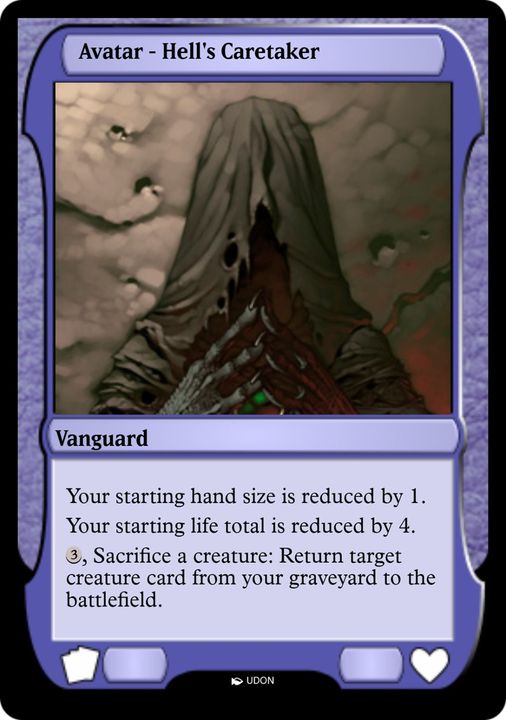 Hell's Caretaker Avatar in the group Magic the Gathering / Types / Colors / Colorless at Proxyprinters.com (46917)