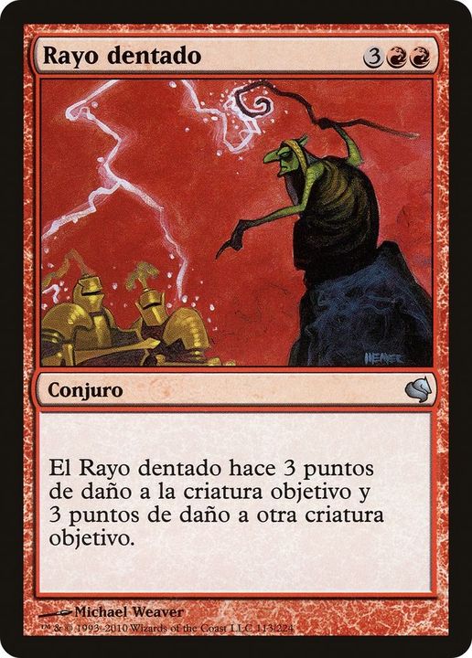 Jagged Lightning in the group Magic the Gathering / Types / Colors / Red at Proxyprinters.com (46924)