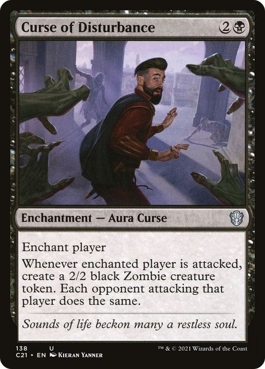 Curse of Disturbance in the group Magic the Gathering / Types / Colors / Black at Proxyprinters.com (46928)