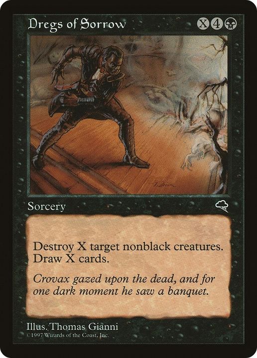 Dregs of Sorrow in the group Magic the Gathering / Types / Colors / Black at Proxyprinters.com (46947)