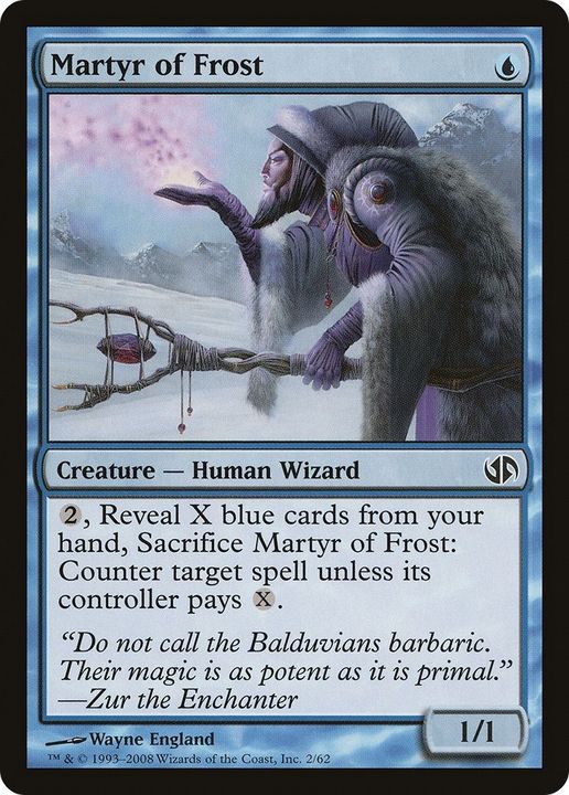 Martyr of Frost in the group Magic the Gathering / Types / Creatures / Wizard at Proxyprinters.com (46957)