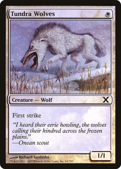 Tundra Wolves in the group Magic the Gathering / Sets / Tenth Edition at Proxyprinters.com (46963)