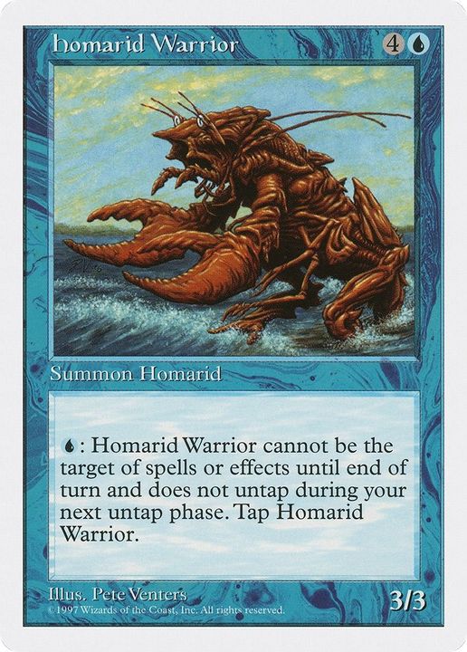 Homarid Warrior in the group Magic the Gathering / Sets / Fifth Edition at Proxyprinters.com (46966)