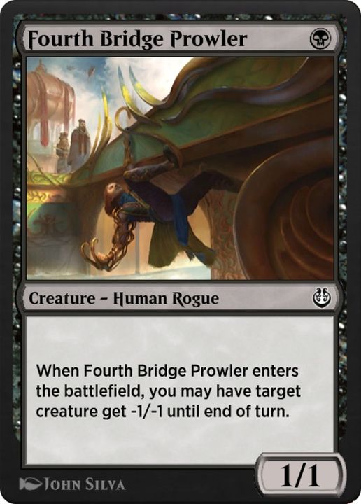 Fourth Bridge Prowler in the group Magic the Gathering / Sets / Kaladesh Remastered at Proxyprinters.com (46987)