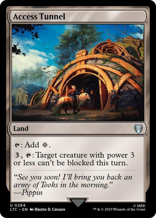 Access Tunnel in the group Magic the Gathering / Types / Colors / Colorless at Proxyprinters.com (46993)