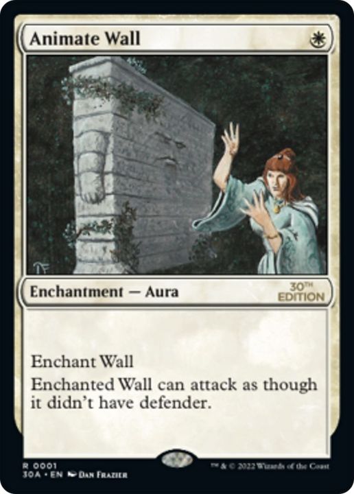 Animate Wall in the group Magic the Gathering / Types / Colors / White at Proxyprinters.com (46996)