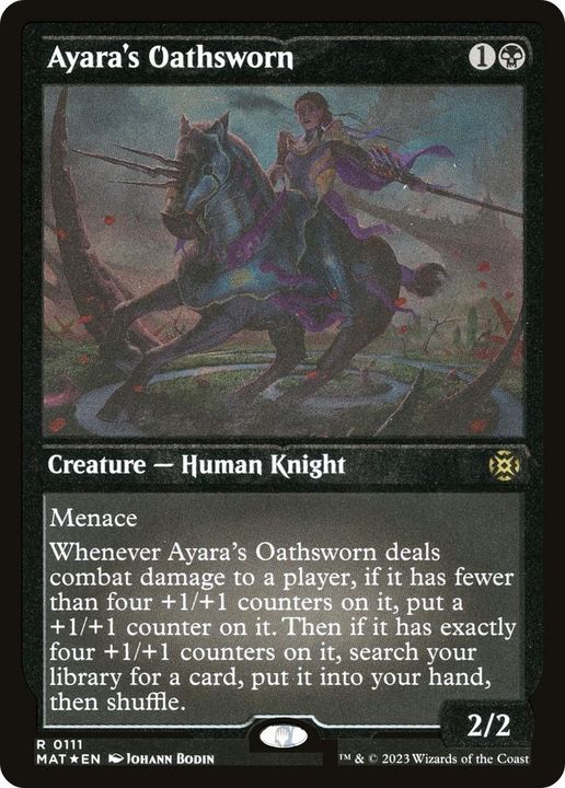 Ayara's Oathsworn in the group Singles at Proxyprinters.com (470)