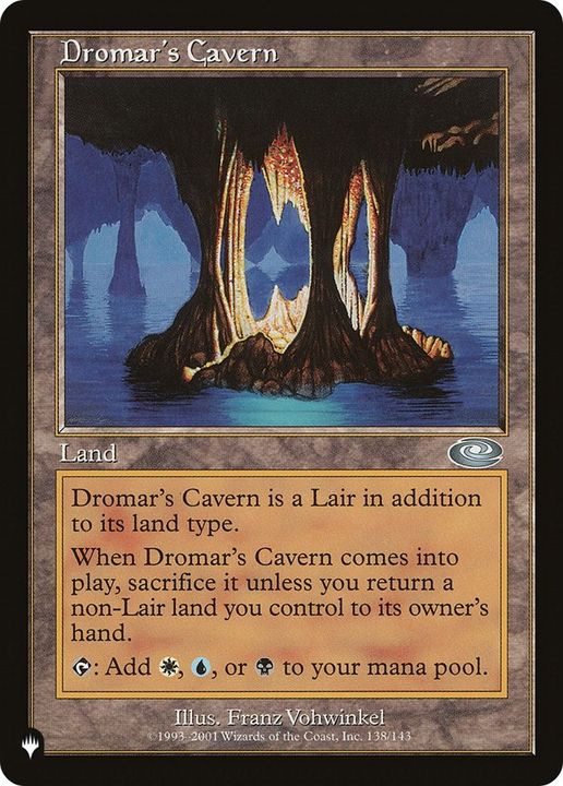 Dromar's Cavern in the group Magic the Gathering / Types / Colors / Colorless at Proxyprinters.com (47055)