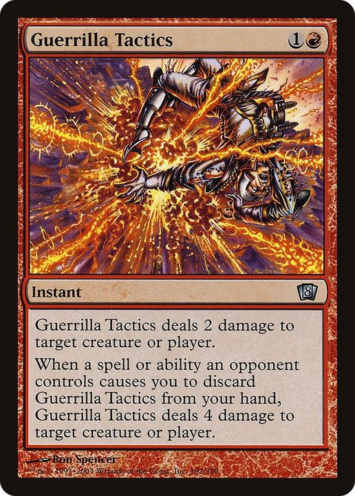 Guerrilla Tactics in the group Magic the Gathering / Types / Colors / Red at Proxyprinters.com (47068)