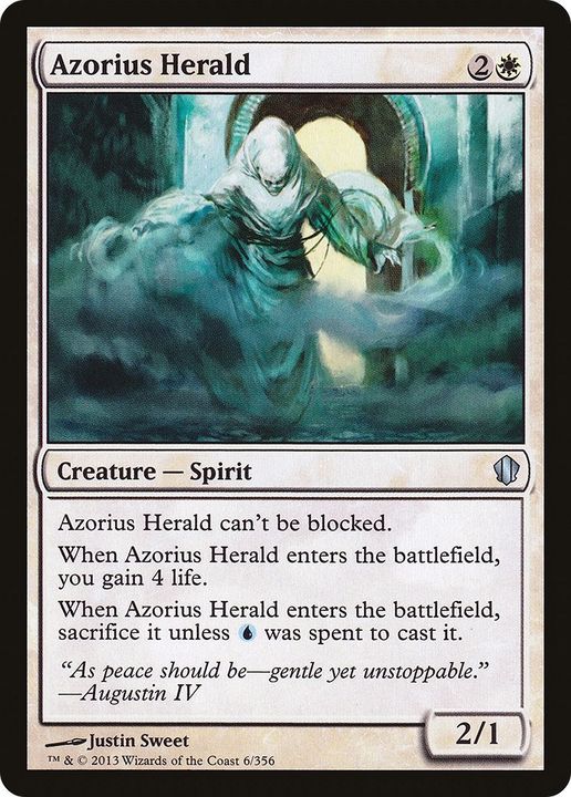 Azorius Herald in the group Magic the Gathering / Types / Colors / White at Proxyprinters.com (47078)