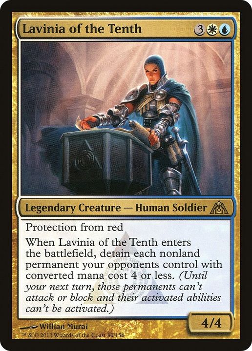 Lavinia of the Tenth in the group Magic the Gathering / Types / Colors / Multicolors / U, W at Proxyprinters.com (47084)