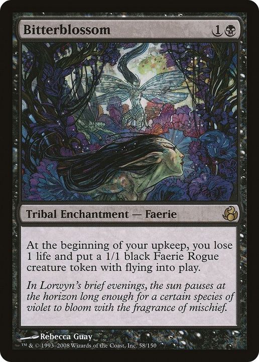 Bitterblossom in the group Magic the Gathering / Types / Colors / Black at Proxyprinters.com (47092)