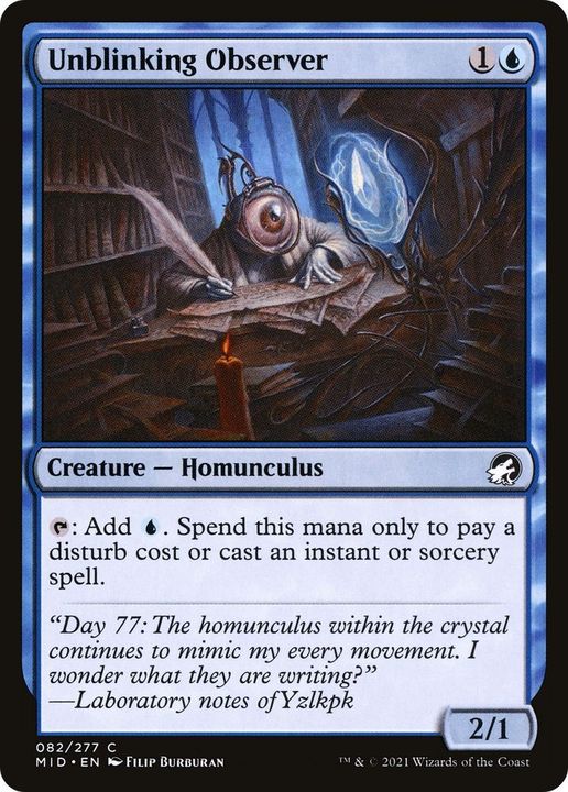 Unblinking Observer in the group Magic the Gathering / Types / Colors / Blue at Proxyprinters.com (47095)