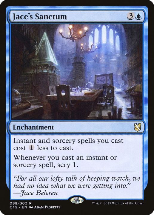 Jace's Sanctum in the group Magic the Gathering / Sets / Commander 2019 at Proxyprinters.com (47096)