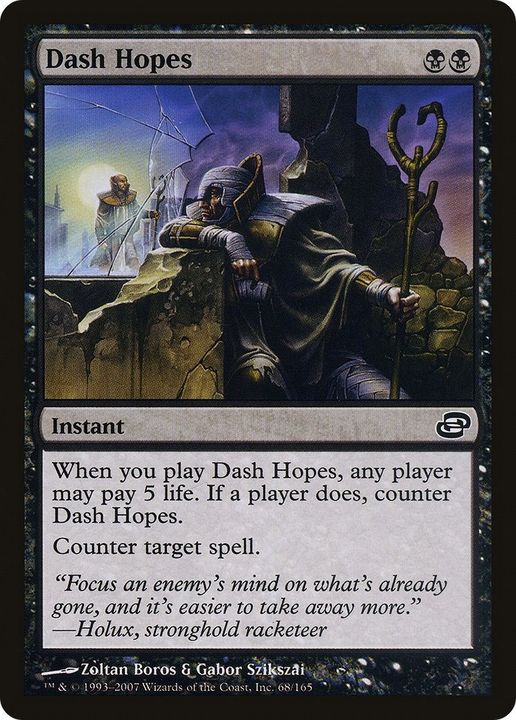 Dash Hopes in the group Magic the Gathering / Types / Colors / Black at Proxyprinters.com (47100)