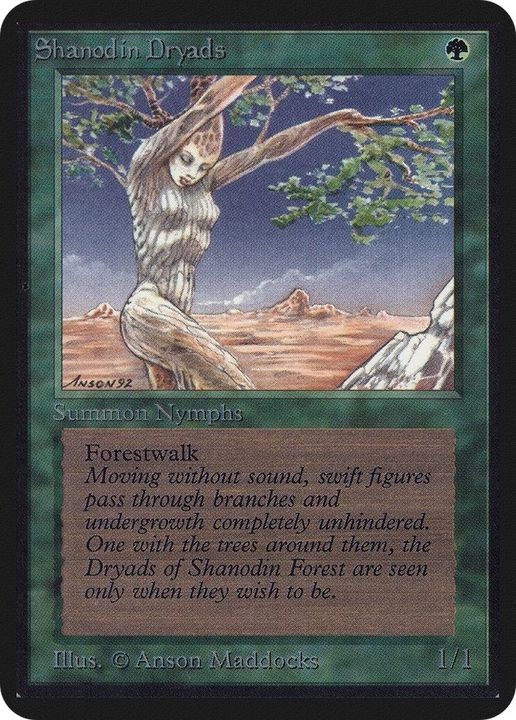 Shanodin Dryads in the group Magic the Gathering / Sets / Limited Edition Alpha at Proxyprinters.com (47103)