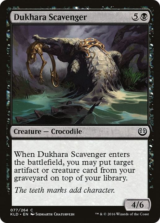 Dukhara Scavenger in the group Magic the Gathering / Types / Colors / Black at Proxyprinters.com (47120)