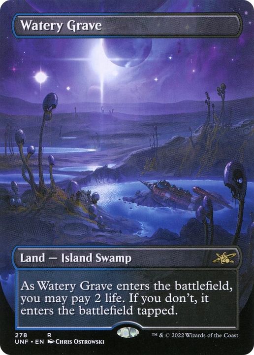 Watery Grave in the group Magic the Gathering / Types / Land / Swamp at Proxyprinters.com (47155)